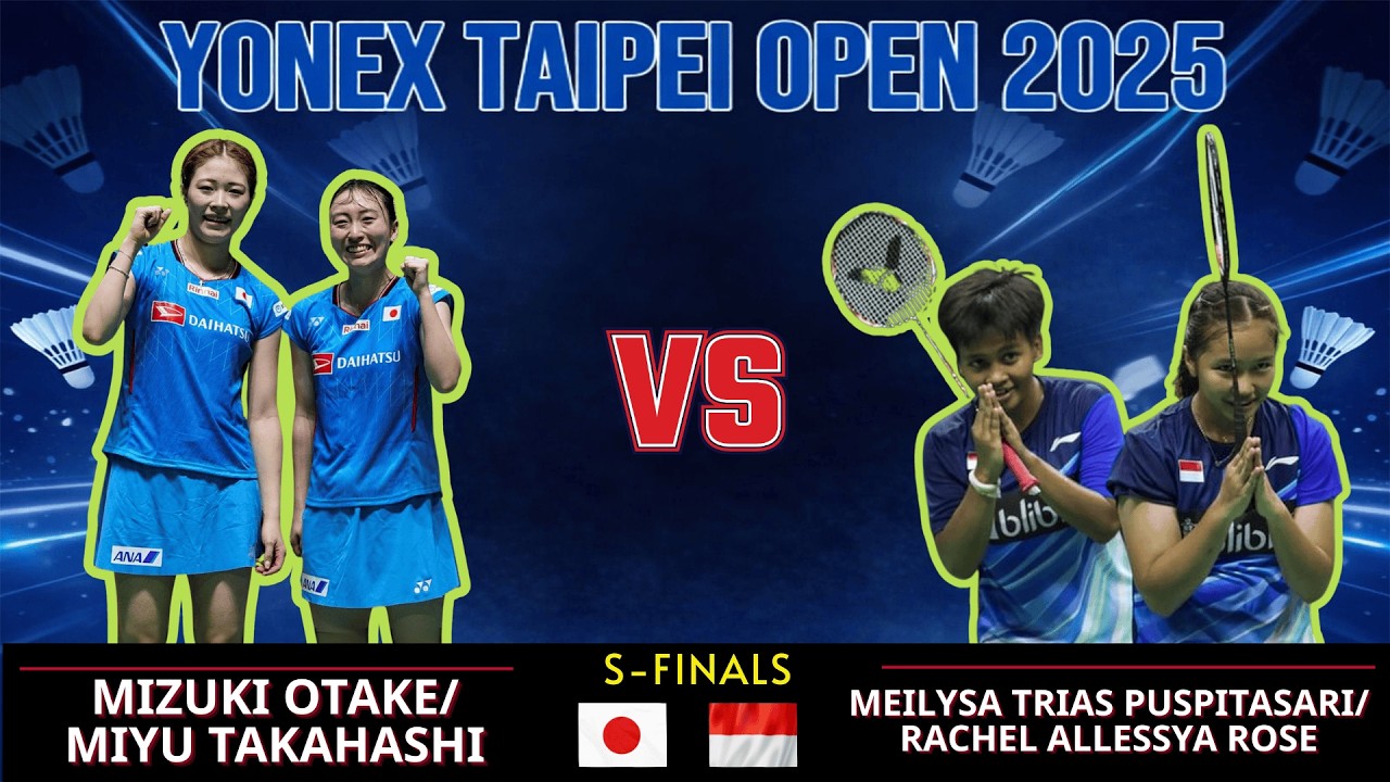 🔥 UNSTOPPABLE 🔥 大竹望月／高橋美優（JPN） vs メリサ・テトリス・プスピタサリ／レイチェル・アレッシア・ローズ（INA）｜準決勝 2025