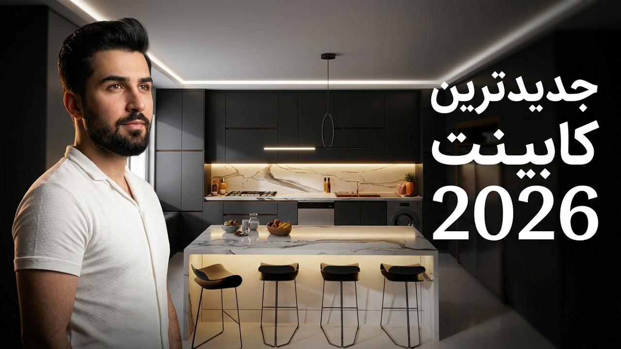 کابینت آشپزخانه مدل جدید چی بزنم؟ کابینت‌های مدرن 2026: بهترین طراحی‌ها و نوآوری‌ها