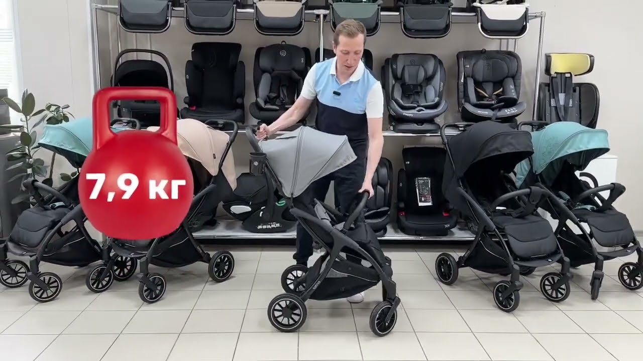 Прогулочная коляска Peppy Latina