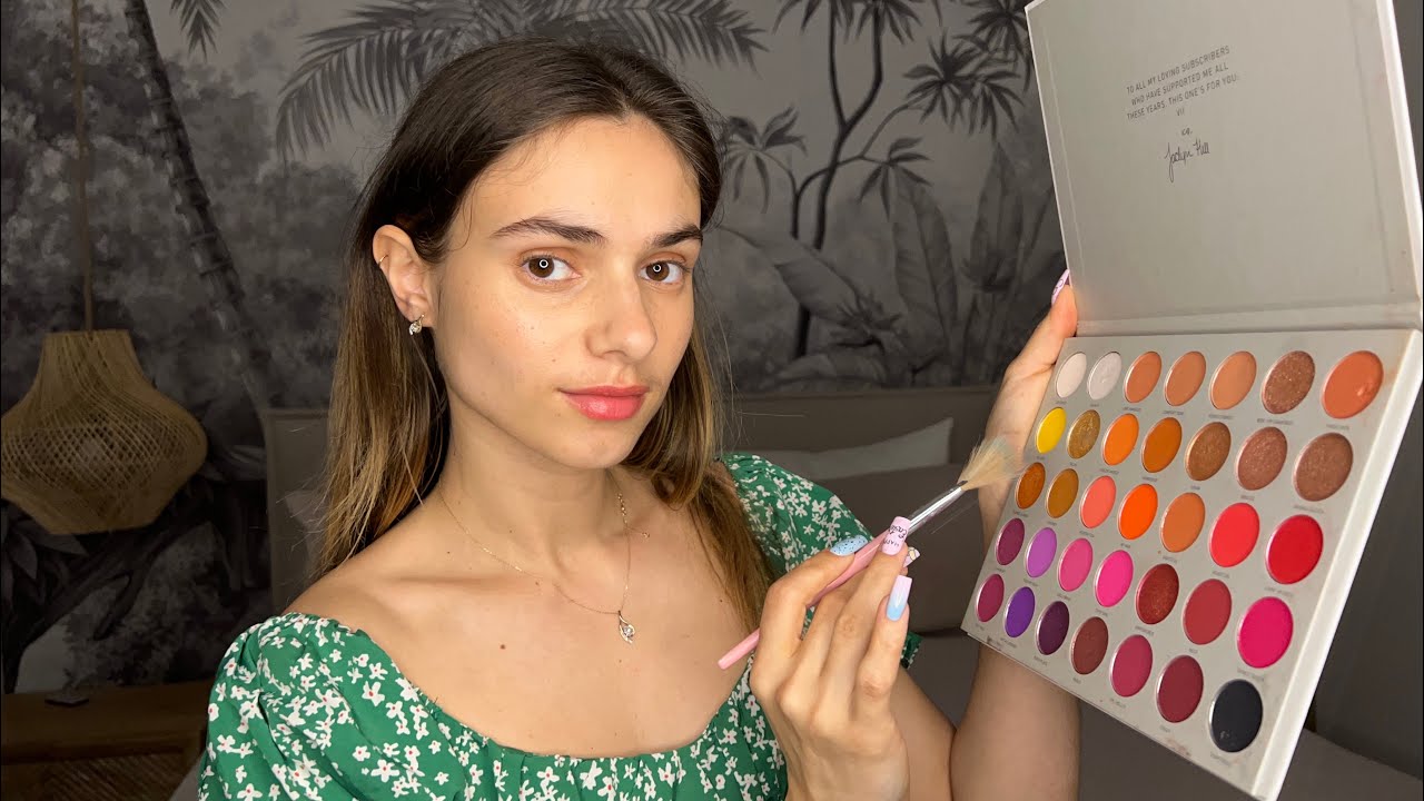 [ASMR RP] JE TE MAQUILLE 🌼  - SPRING MAKEUP