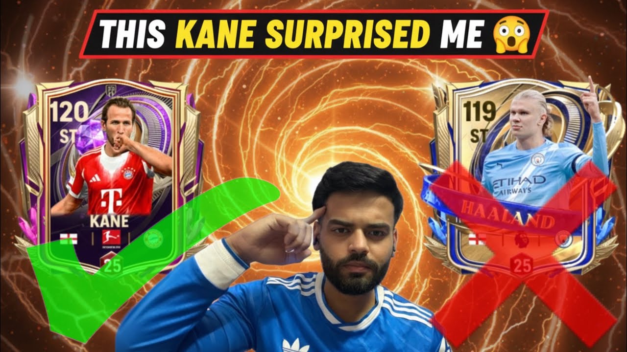 TOTY HM Kane vs UTOTY Haaland – Who is the Better Striker? 🔥| FC Mobile