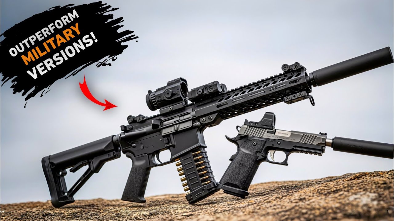 The 8 Guns That Outperform Their Military Versions!