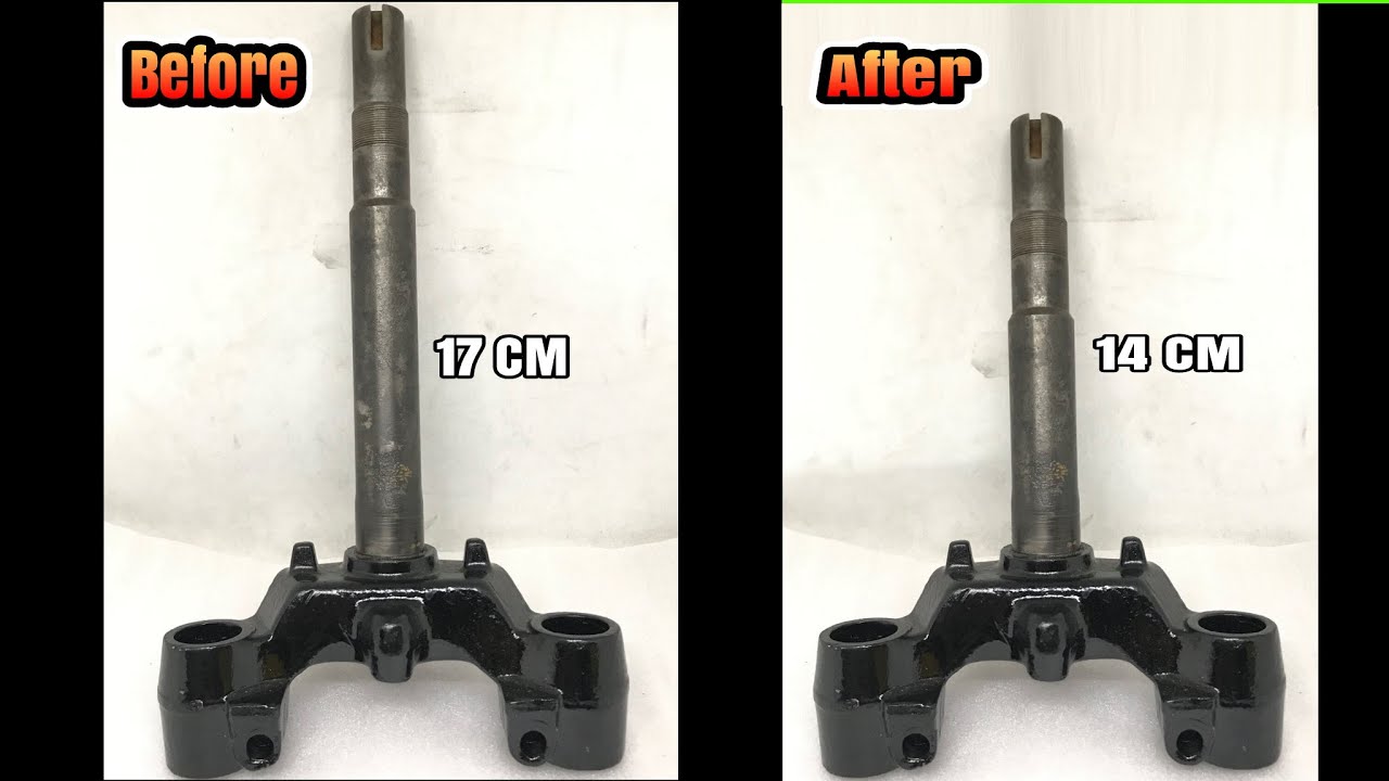 Memotong/ memendekan T komsetir tanpa bubut