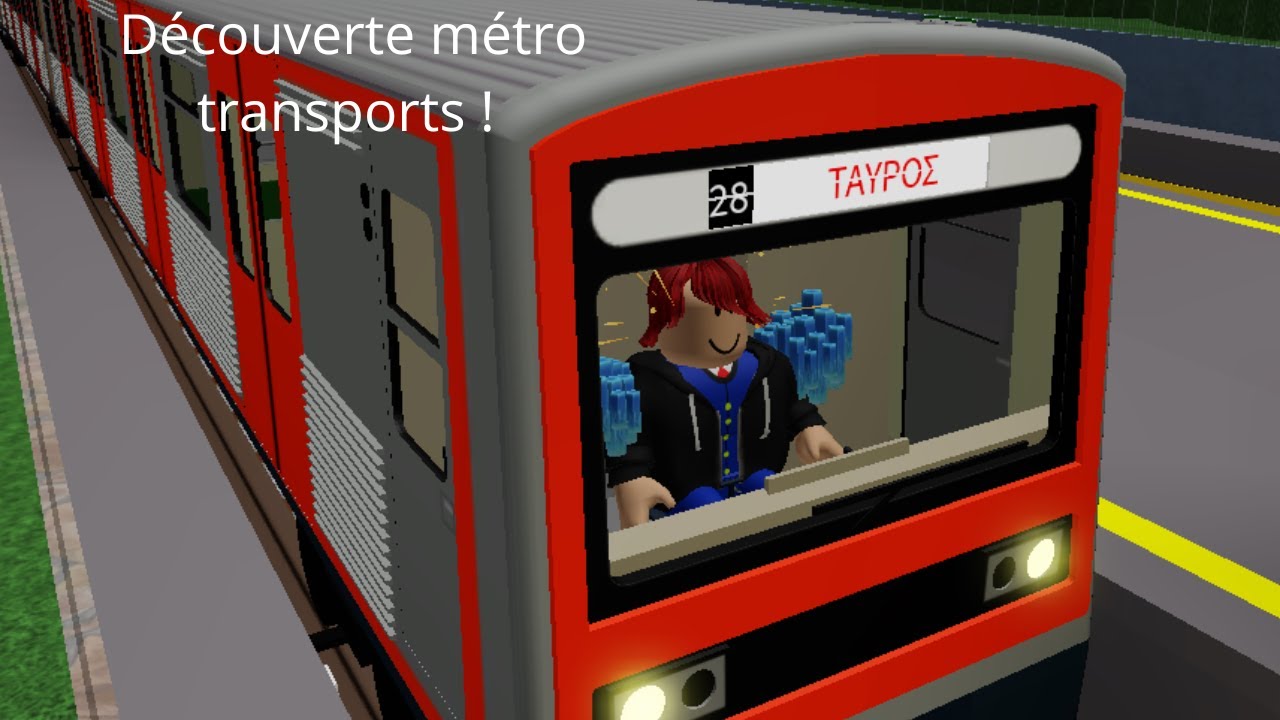 DÉCOUVERTE DE MÉTRO TRANSPORT! | Metro transport Roblox
