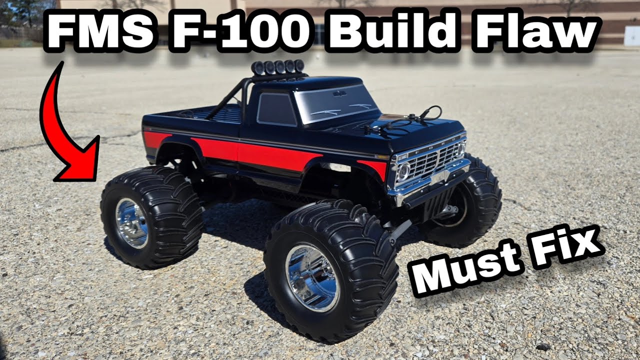 FMS F-100 Build Flaw You Must Fix!