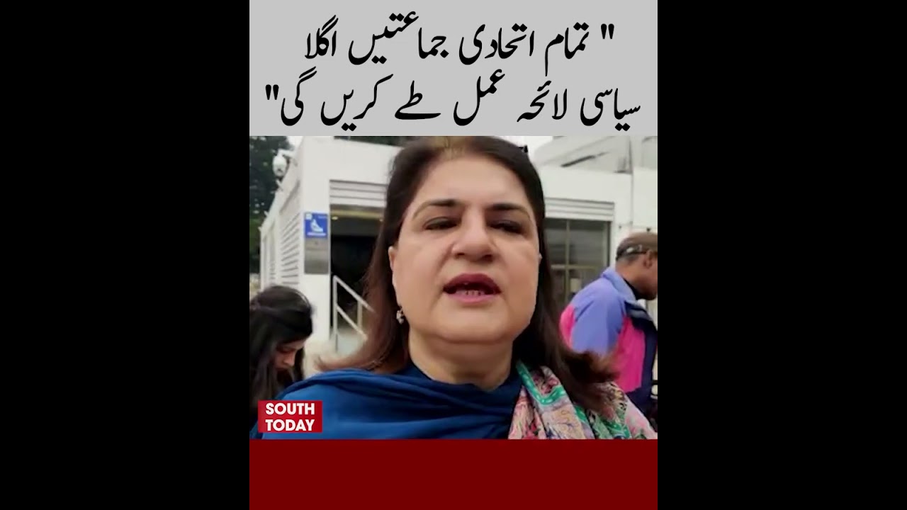 Coalition Parties decide the Next Plan Together - PPP Senator Rubina Khalid Statement - South Today