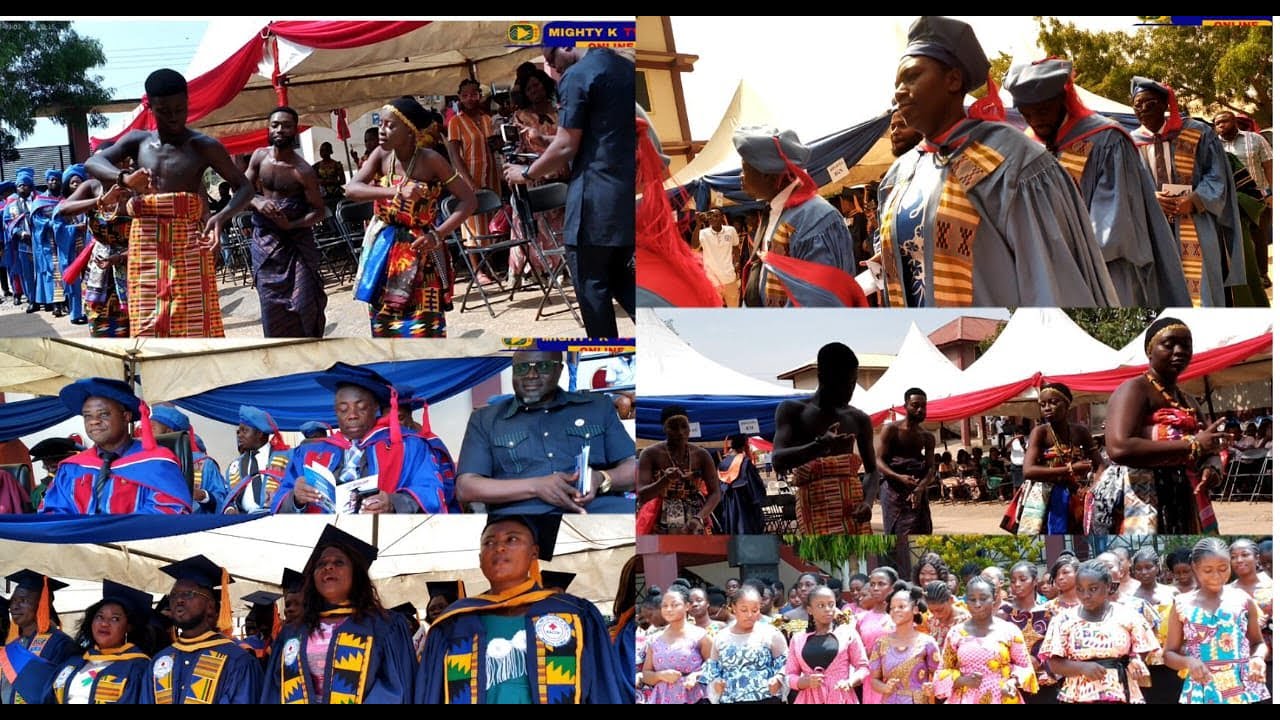 BEAUTIFUL CULTURAL DISPLAY AT GRADUATION CEREMONY OF ROYAL ANN COLLEGE OF HEALTH