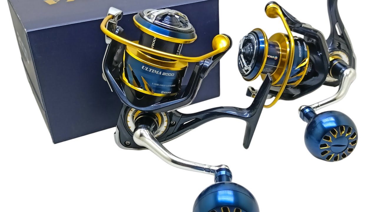REEL IROLY ULTIMA SALT WATER, review singkat reel badak di kelas satu jutaan
