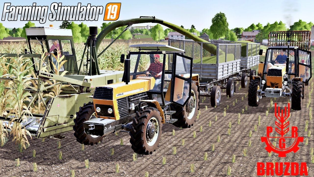 🔴AKCJA KISZONKA - Nowe silosy do kiszonki. 🔴 - Anton.pl PGR BRUZDA  FS19