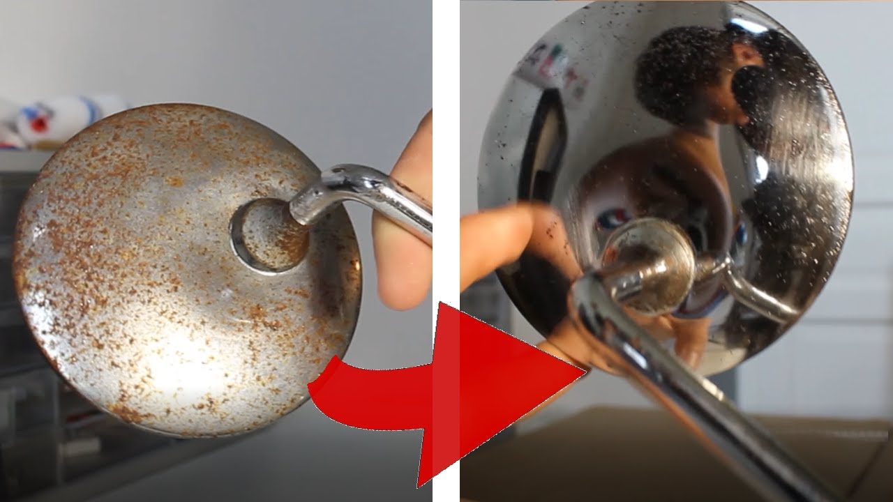 ENLEVER LA ROUILLE - RÉNOVATION JANTE MOTO Suzuki GT 125 - Ep2