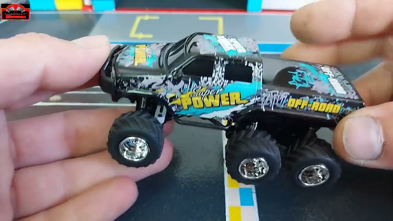 Trasped monster X6 1/64 #radiocontrol  #microrc 