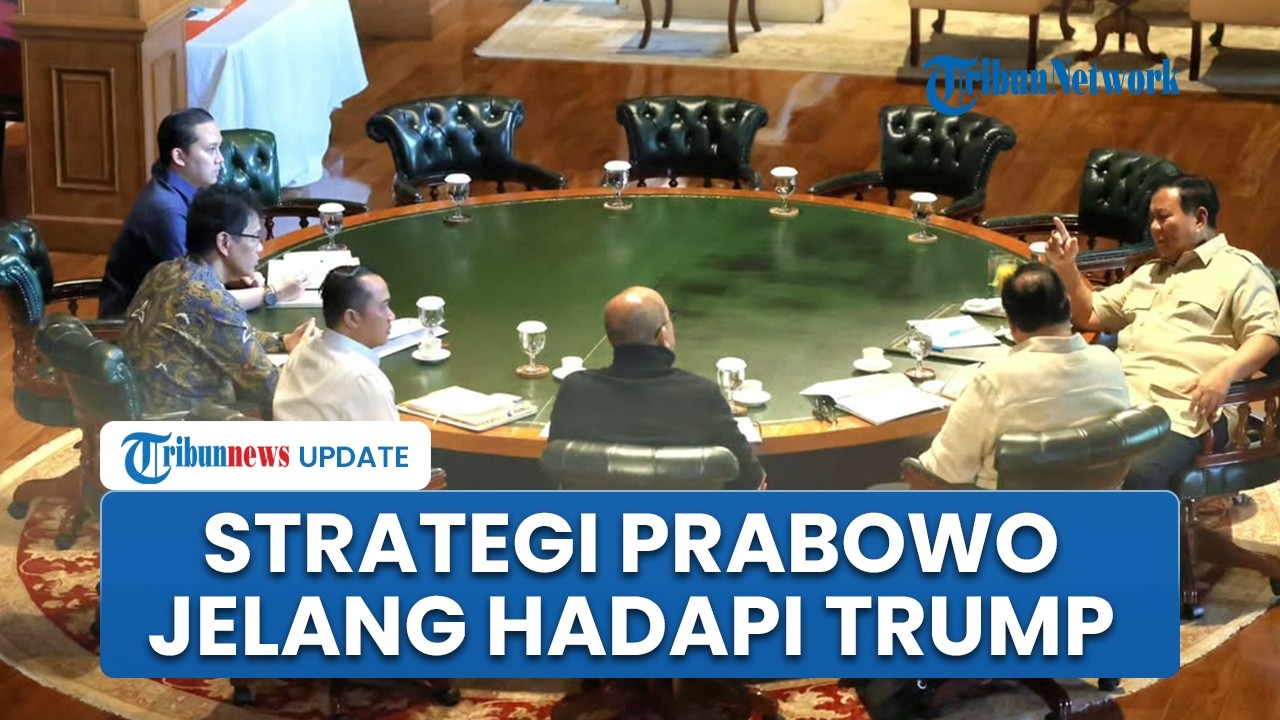 Prabowo Tiba-tiba Panggil 4 Menteri di Hambalang, Matangkan Strategi Hadapi Trump di Perundingan AS