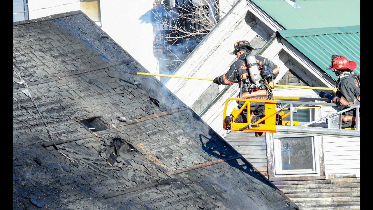 Fire in Bellows Falls