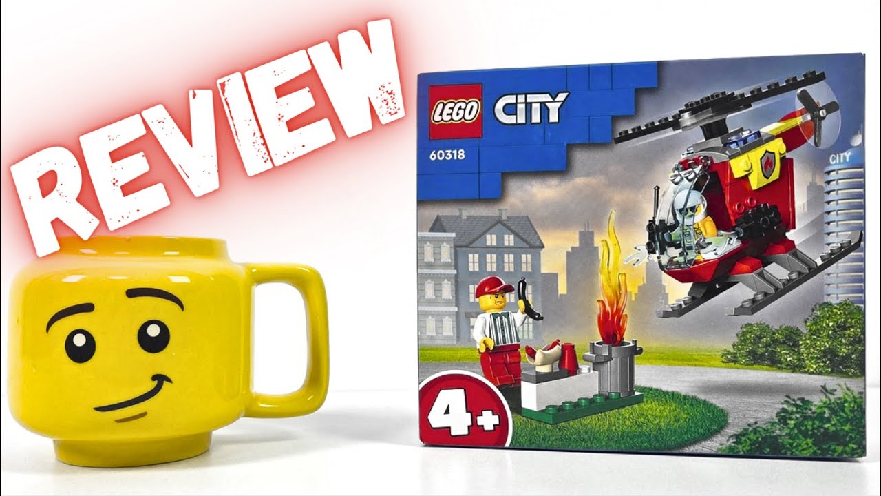 Lego City Fire Helicopter | Lego Review