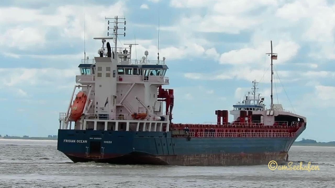 FRISIAN OCEAN PCFY IMO 9385922 Emden seabound cargo seaship merchant vessel Seeschiff