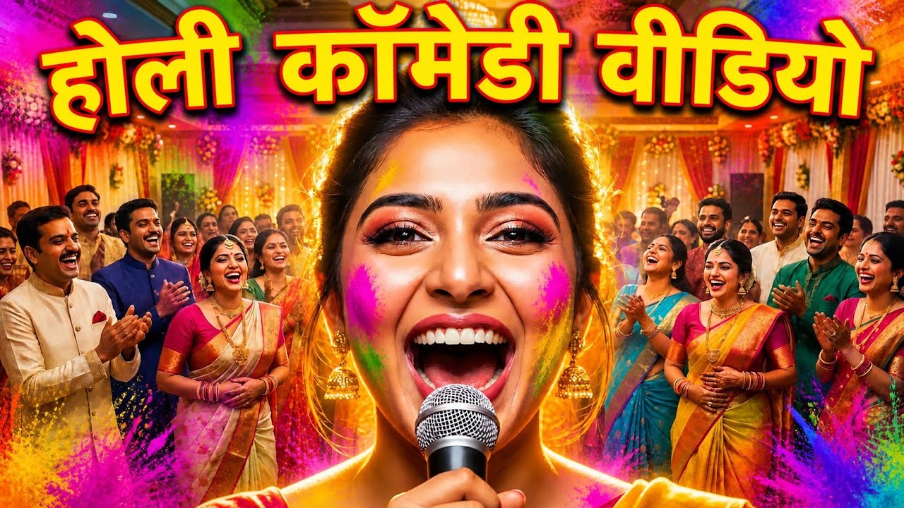 Love less & Planing More In Holi | Happy Holi 2026 Funny Video | AI Girl Stand Up Comedy Video Holi