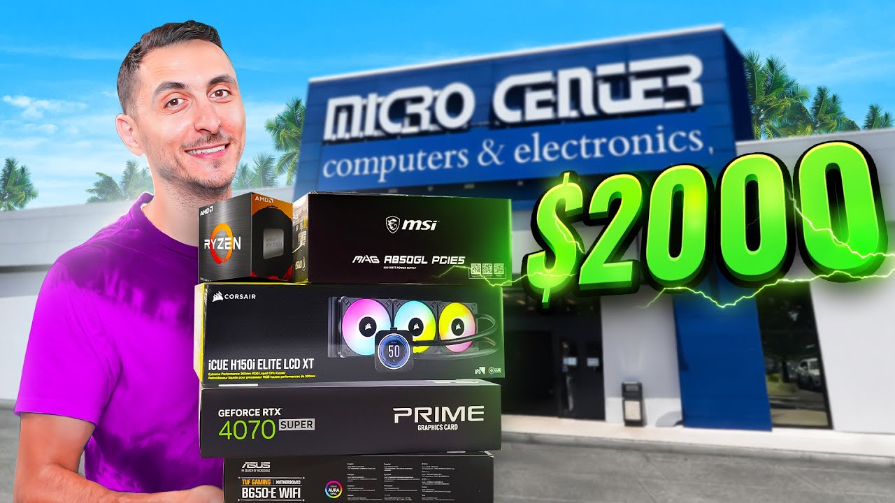 This is what $2000 gets you in 2024 - PC Build Challenge!