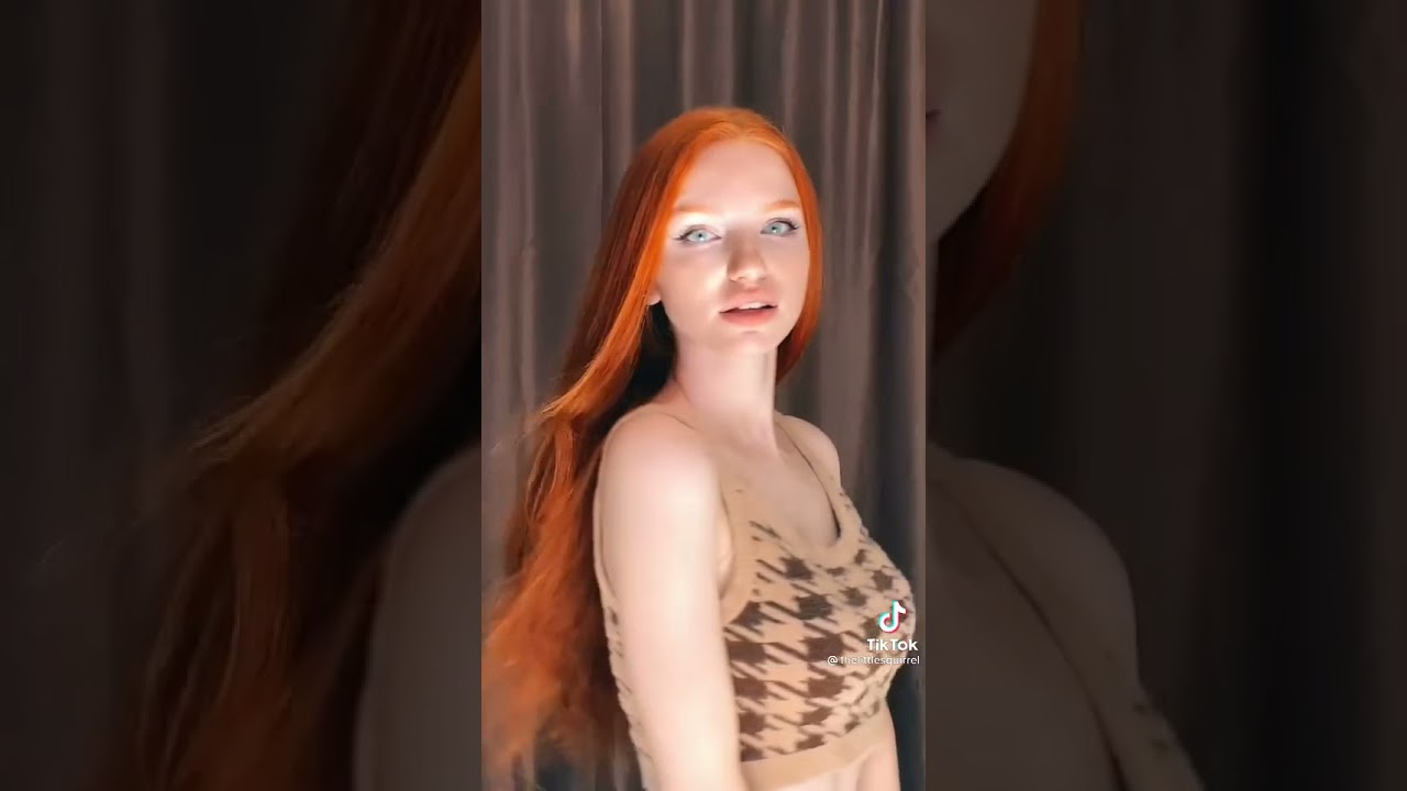 Beautiful red hair girl 🤦🏻&zwj;♂️🤦🏻&zwj;♂️🤦🏻&zwj;♂️ TikTok challenge ginger 💜💜💜