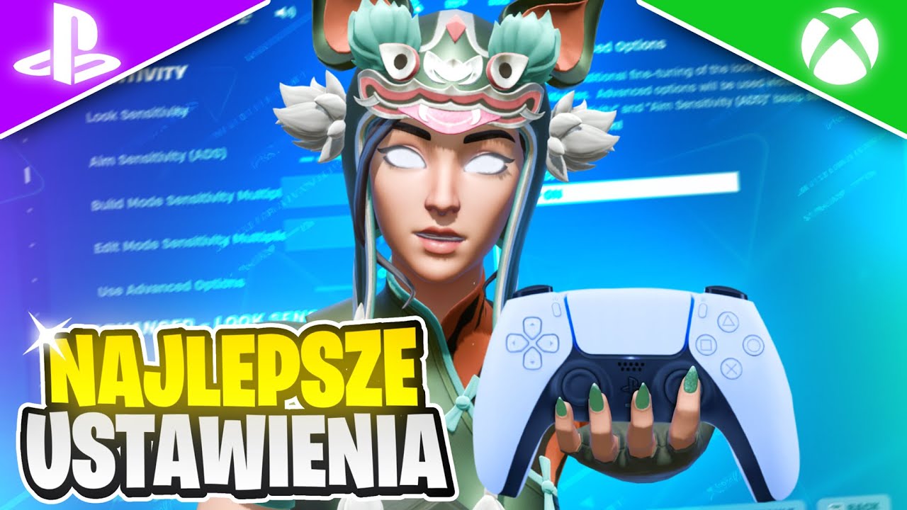Najlepsze USTAWIENIA NA PADA do Fortnite! ( PS5/XBOX/PC)