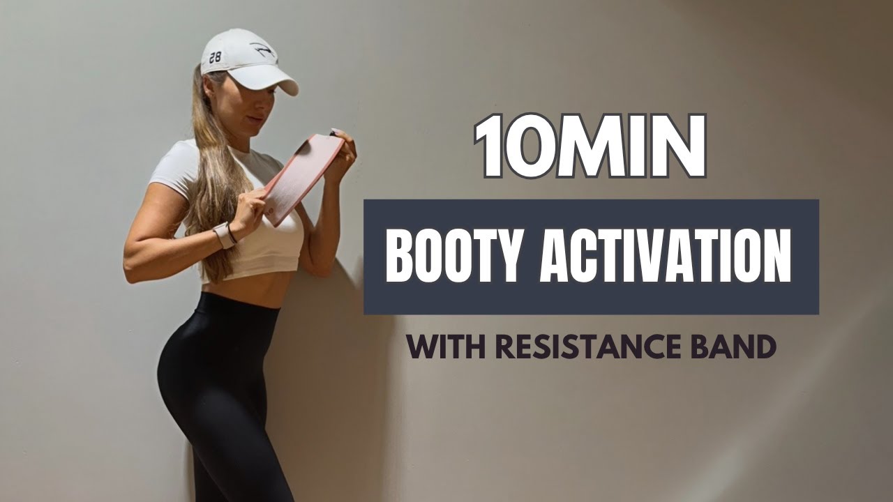 10 MIN Booty Activation with RESISTANCE BAND | Wake Up Your Glutes