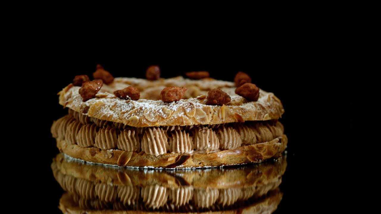 París Brest con crema de praliné