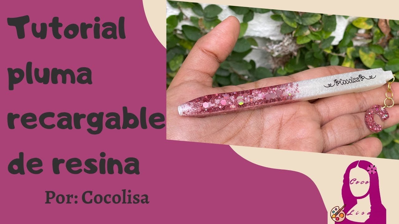 PLUMA RECARGABLE RESINA / RESIN RECHARGEABLE PEN/ caneta recarregável de RESINA