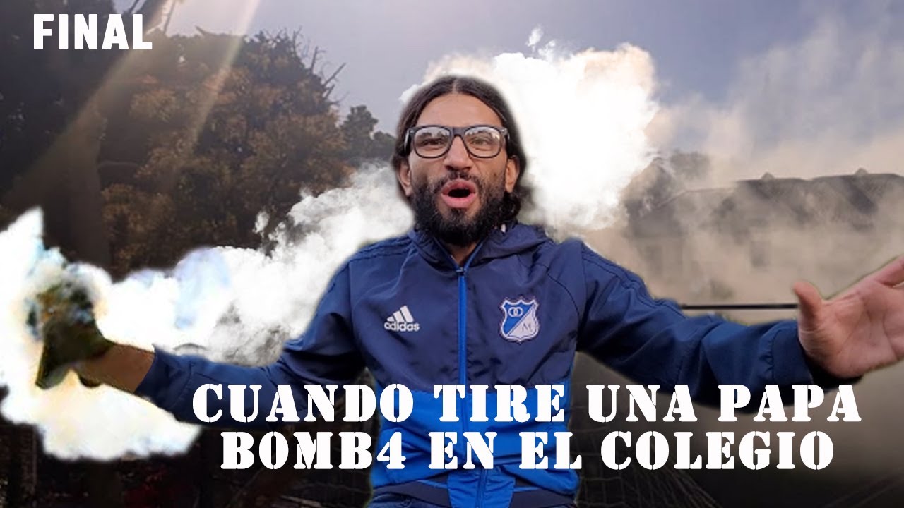 Cuando tire una papa b0mb4 💣💣 en el COLEGIO - FINAL