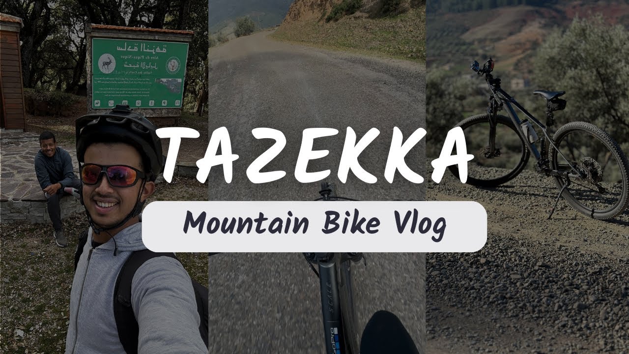 Tazekka National Park Mountain Biking Morocco 2023 | 4k