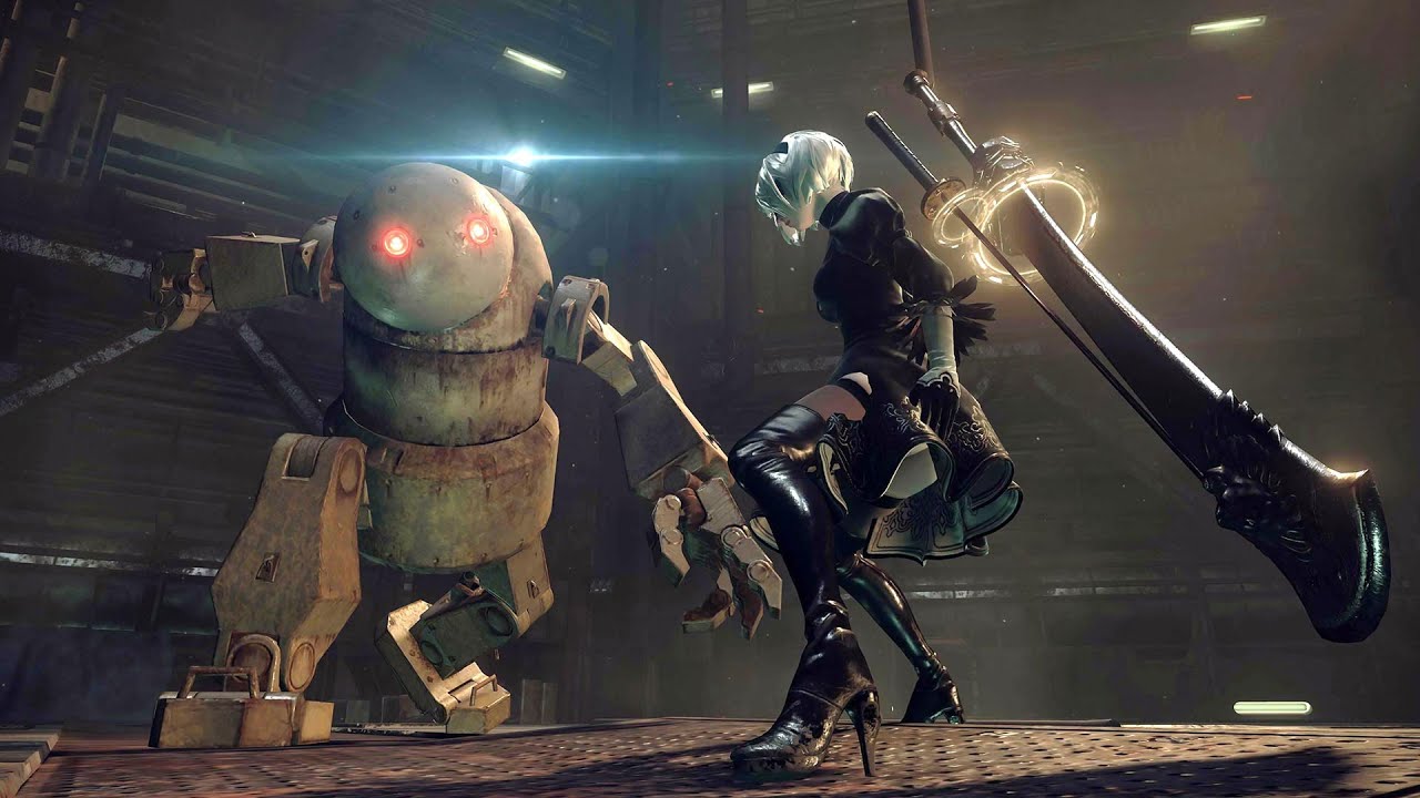 Getting diffed by ultron juiced up clankers (NieRautomata)pt4