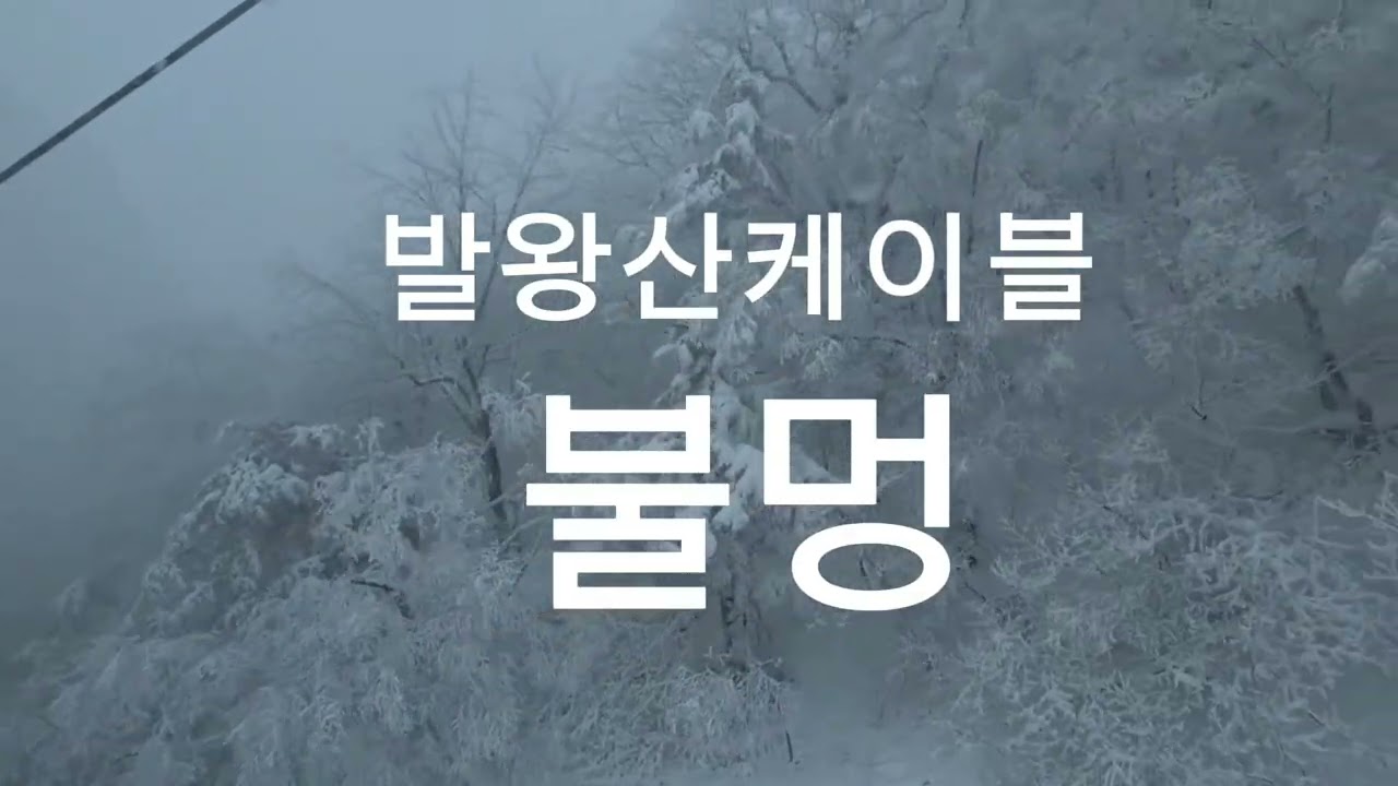발왕산 케이블카 