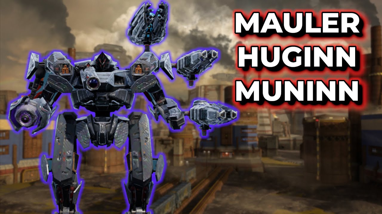 WR - Huginn Muninn Mauler - Boosted Damage With Darklight + Muninn Giveaway Winners | War Robots