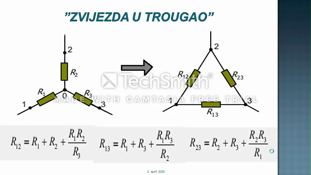 OE I-Transfiguracija zvijezde u trougao i trougla u zvijezdu