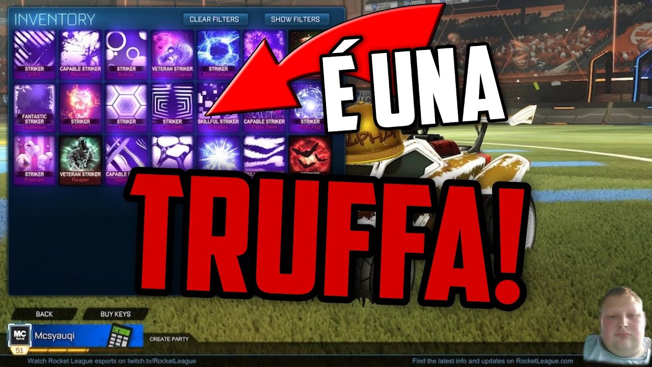 Le truffe più diffuse su Rocket League!