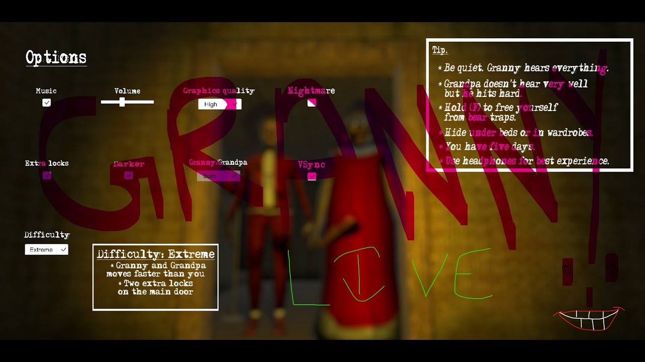 Granny is Live| Granny/Grandpa  live | Granny Christmas Theme 