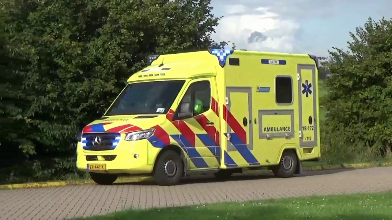 A1/P1 18-172 17-105 17-132 17-3361 met spoed naar verschillende meldingen in Rotterdam en Klaaswaal!