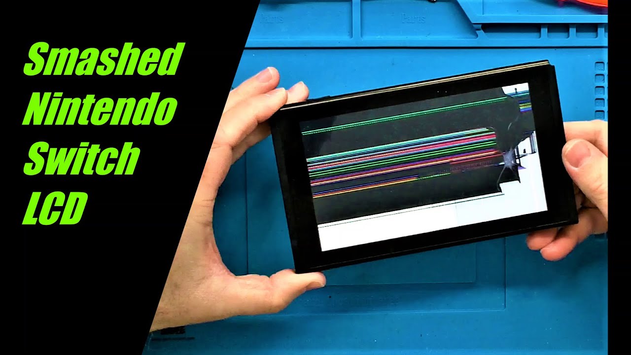 Nintendo Switch LCD Screen replacement. (how to remove the touch screen)