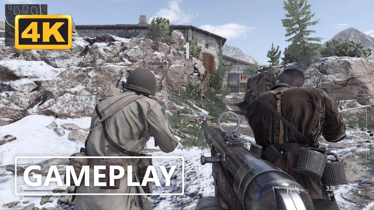 Call of Duty Vanguard Xbox Series X Gameplay 4K