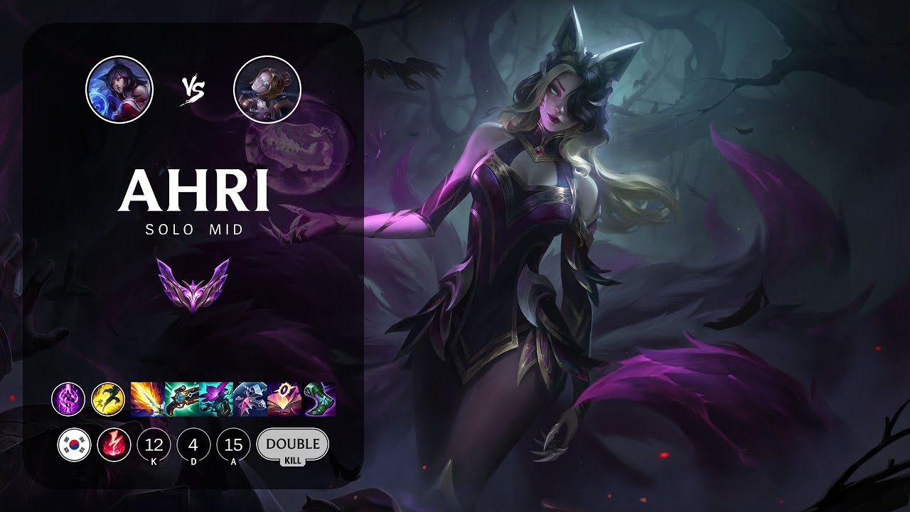 Ahri Mid vs Orianna - KR Master Patch 14.1