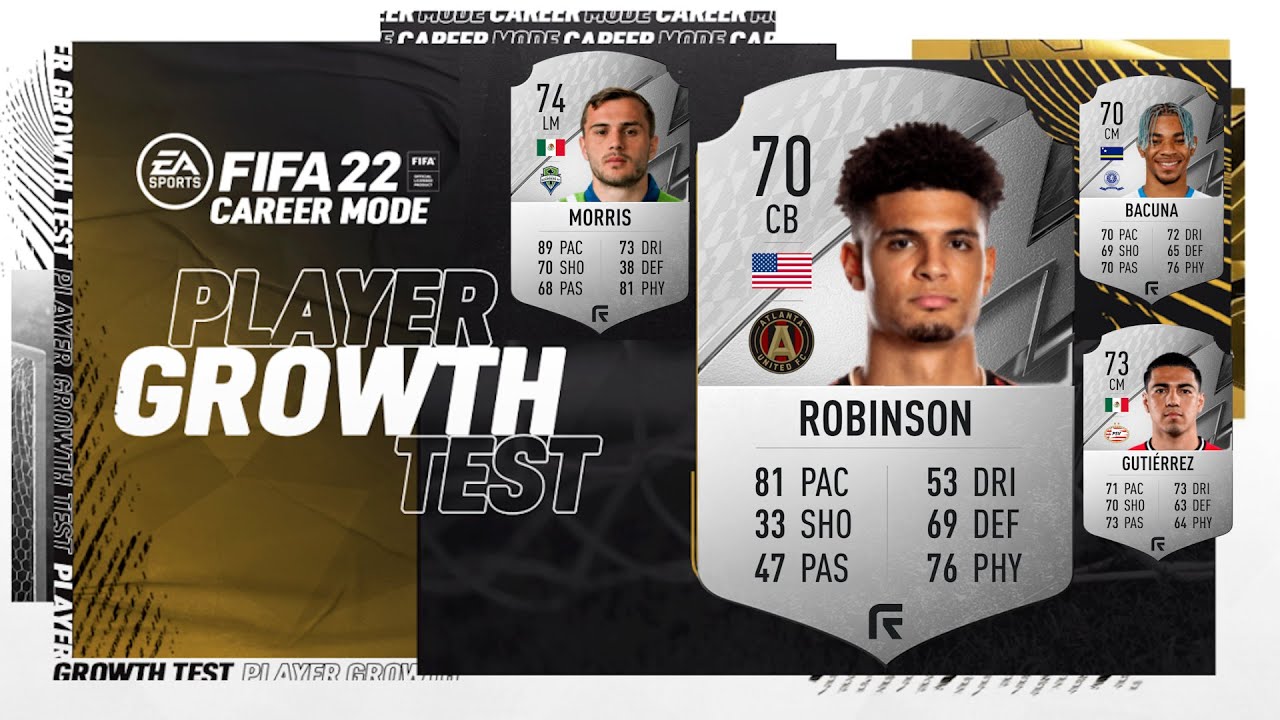 Тест роста/динамического потенциала игроков с низким потенциалом в FIFA 22!