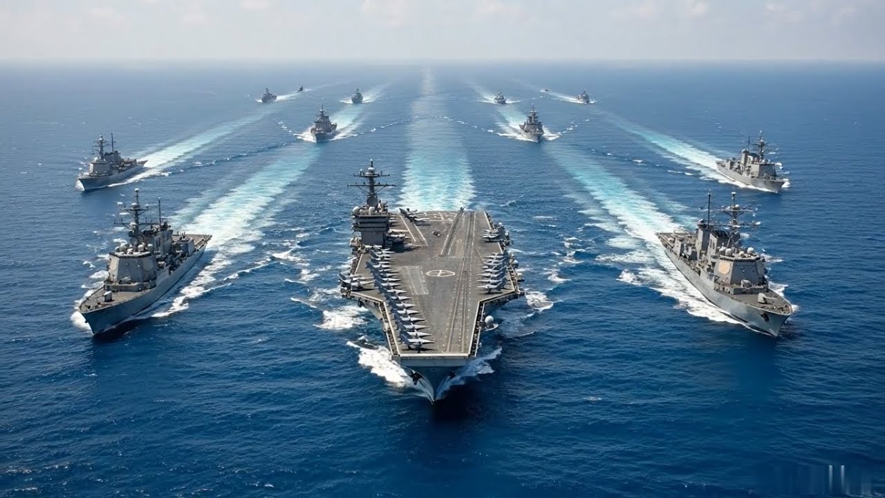 Iran Panic! USS Abraham Crew Installs Hundreds of Missiles Naval Operations in the Middle East