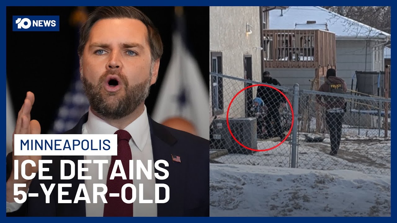 JD Vance Defends ICE Detaining 5-Year-Old Boy In Minneapolis | 10 News