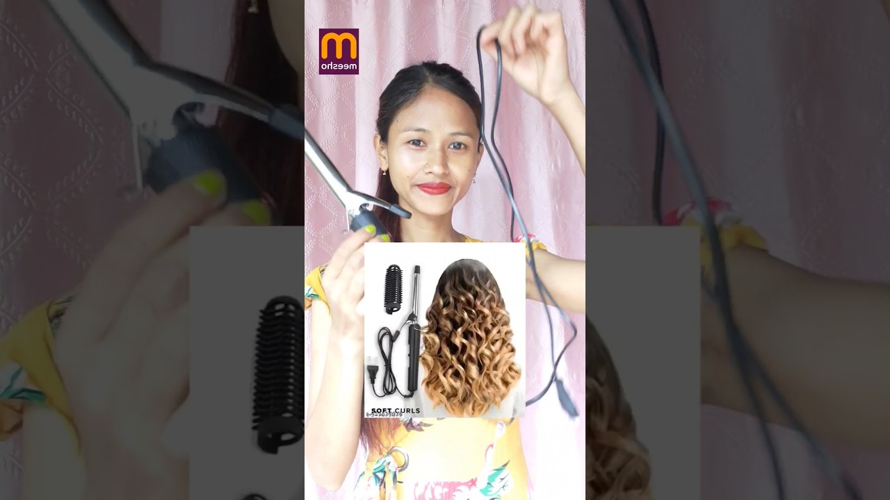 Hair curler from meesho #meesho#meeshofind#meeshoreview