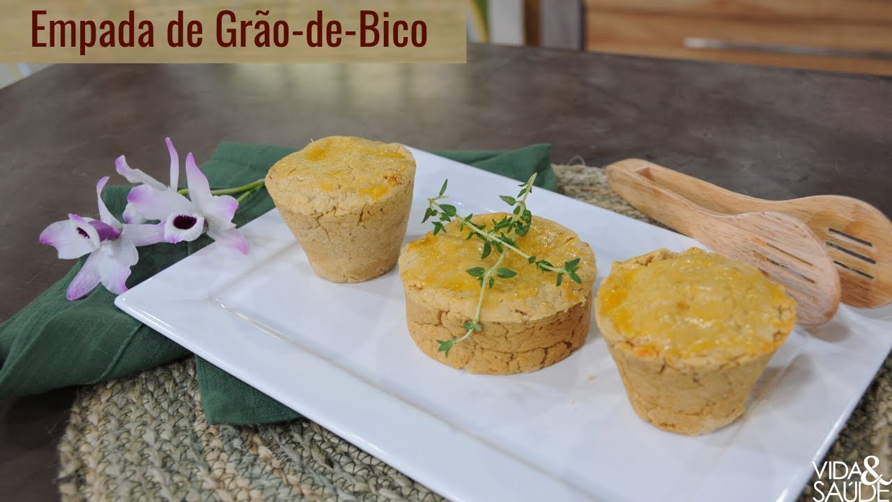 Receita: Empada de grão-de-bico - Os benefícios da natação infantil - Parte 4 (06/12/19)