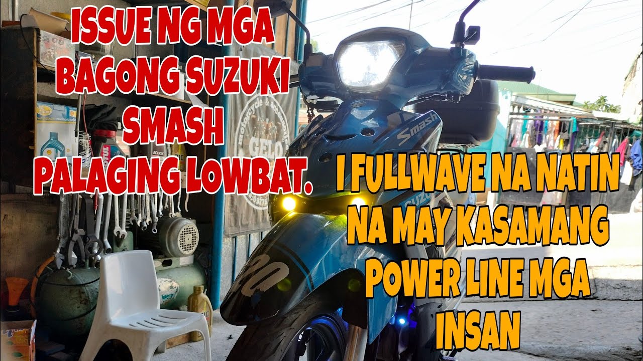 SUZUKI SMASH FULLWAVE POWER LINE UPGRADE