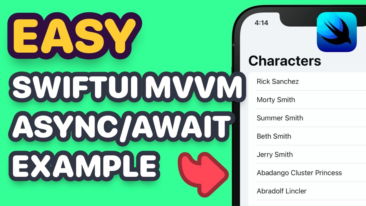 The Complete Guide Using SwiftUI MVVM Async Await & SwiftUI Error Handling: SwiftUI Tutorial