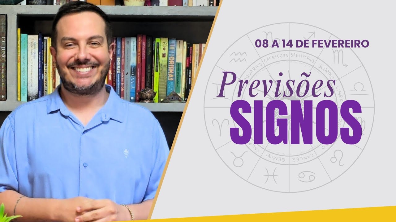 PREVISÕES DOS SIGNOS - 08 a 14 de FEVEREIRO 2026 | André Mantovanni
