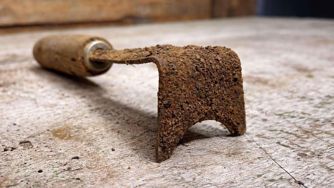 Restoring a Heavily Rusted Hand Tool | Satisfying RustRemoval