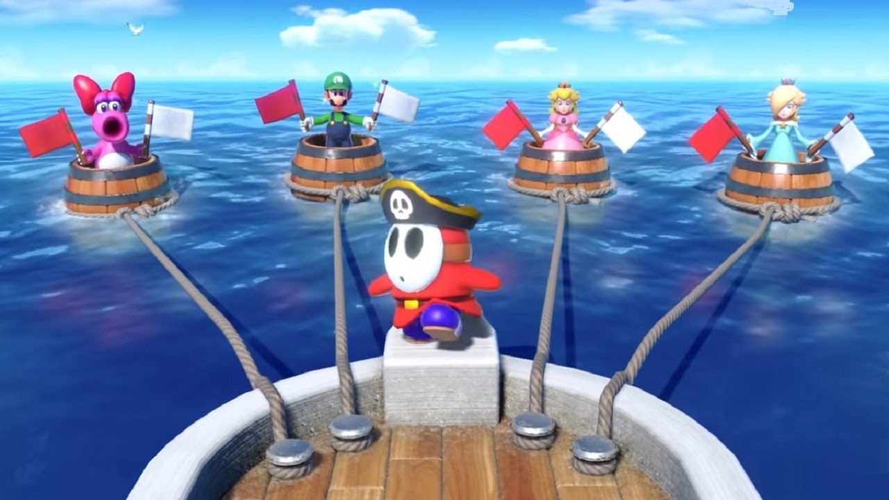 Mario Party Games - Shy Guy Minigames