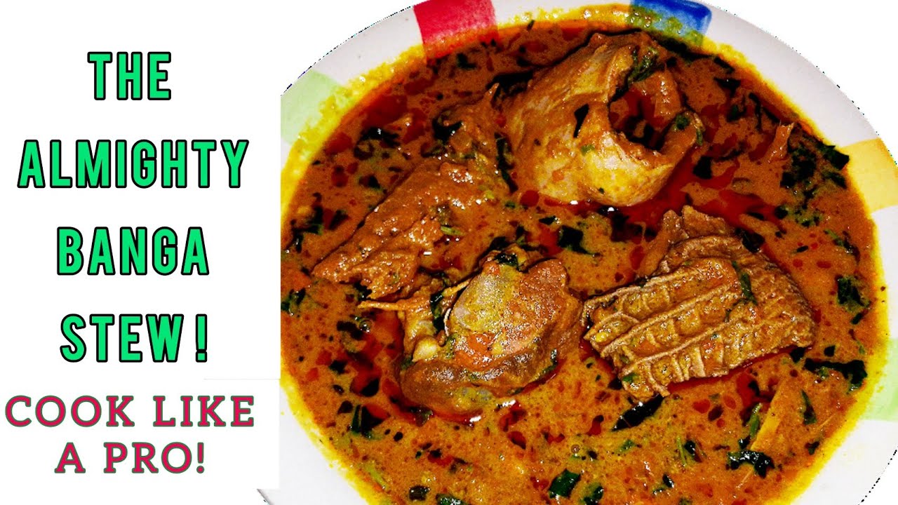 How To Cook Banga Stew Like A Pro!/Nigerian Banga Soup Recipe