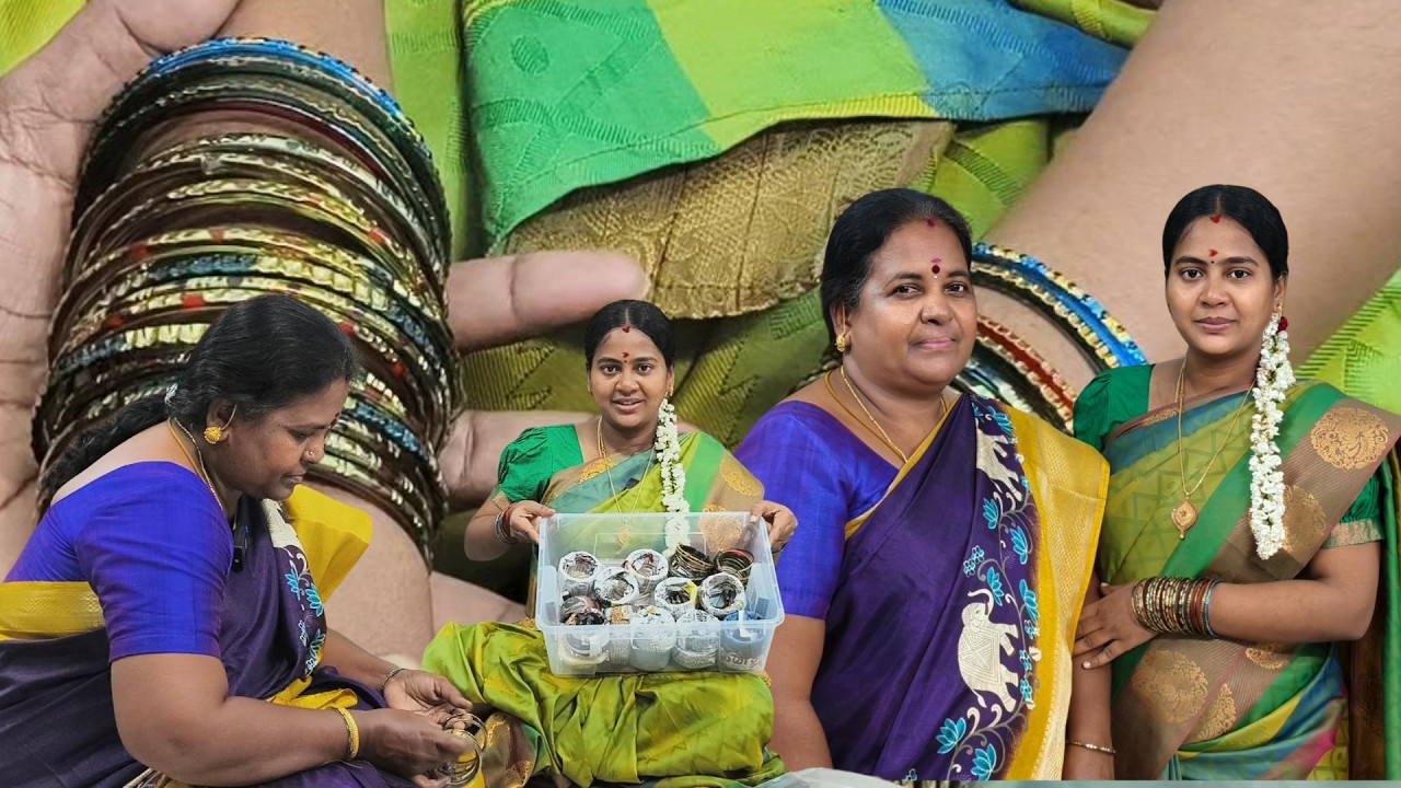 பிரியாவுக்கு 5வது மாசம் போட்ட வளையல்கள் @MalarAmmaSamayal